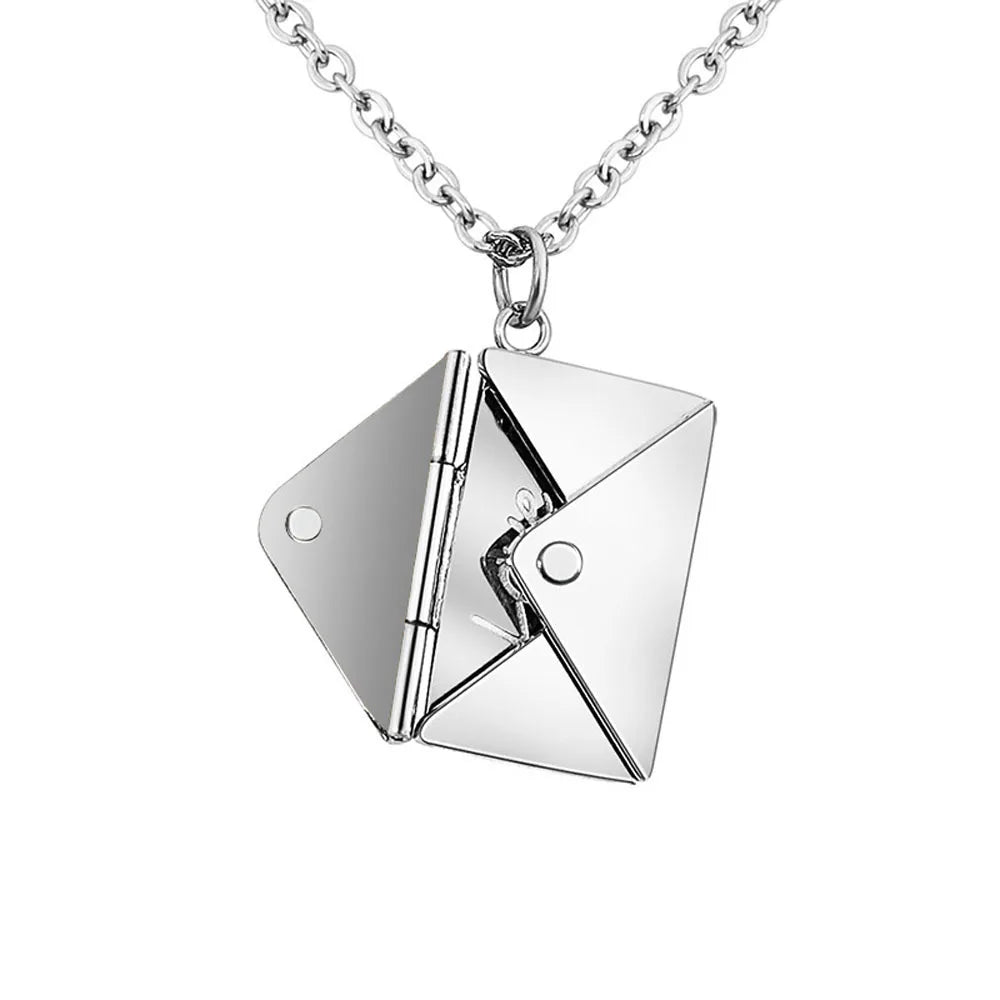 Love Letter Envelope Pendant Necklace