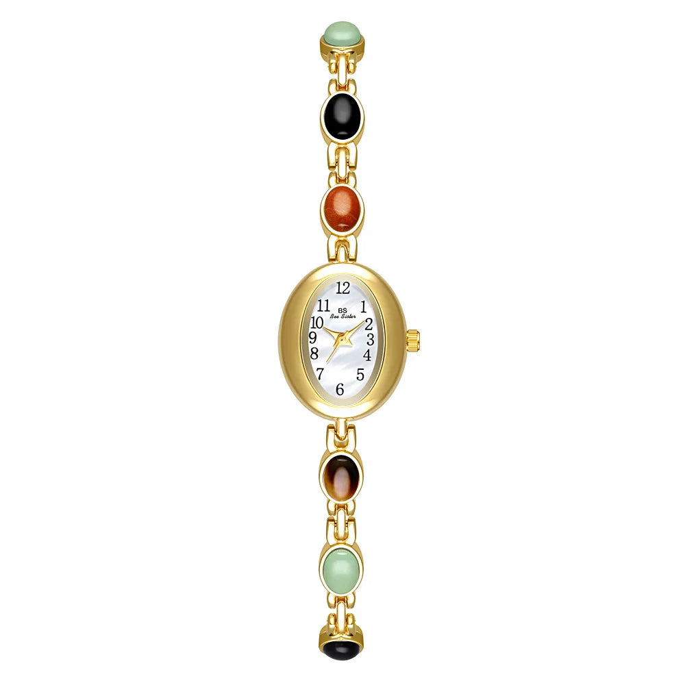 Colorful Jade Watch