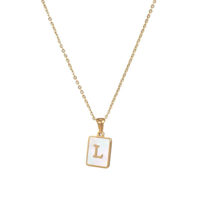Minimalist Initial Necklace