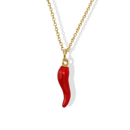 Chili Red Necklace