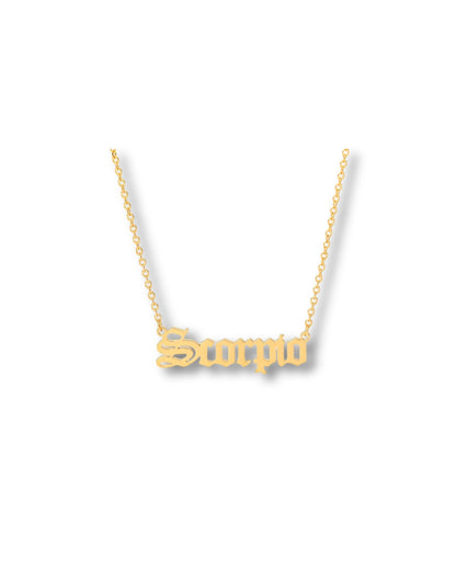 Zodiac Necklace