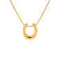 Horseshoe Necklace Stainless Steel