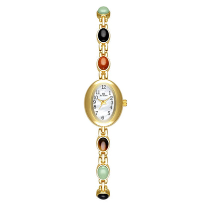 Colorful Jade Watch