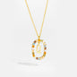 Capital Letter Gold Necklace