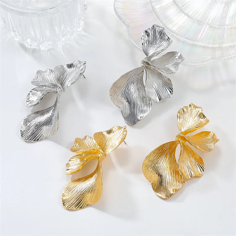 Leaf Stud Earrings