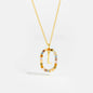 Capital Letter Gold Necklace