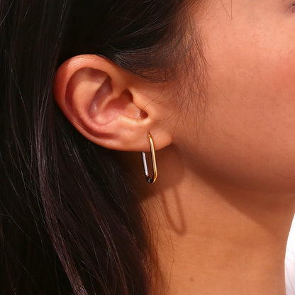 Dual Color Earrings