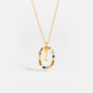 Capital Letter Gold Necklace