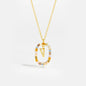 Capital Letter Gold Necklace