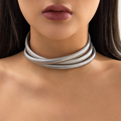 Choker Torques Necklace