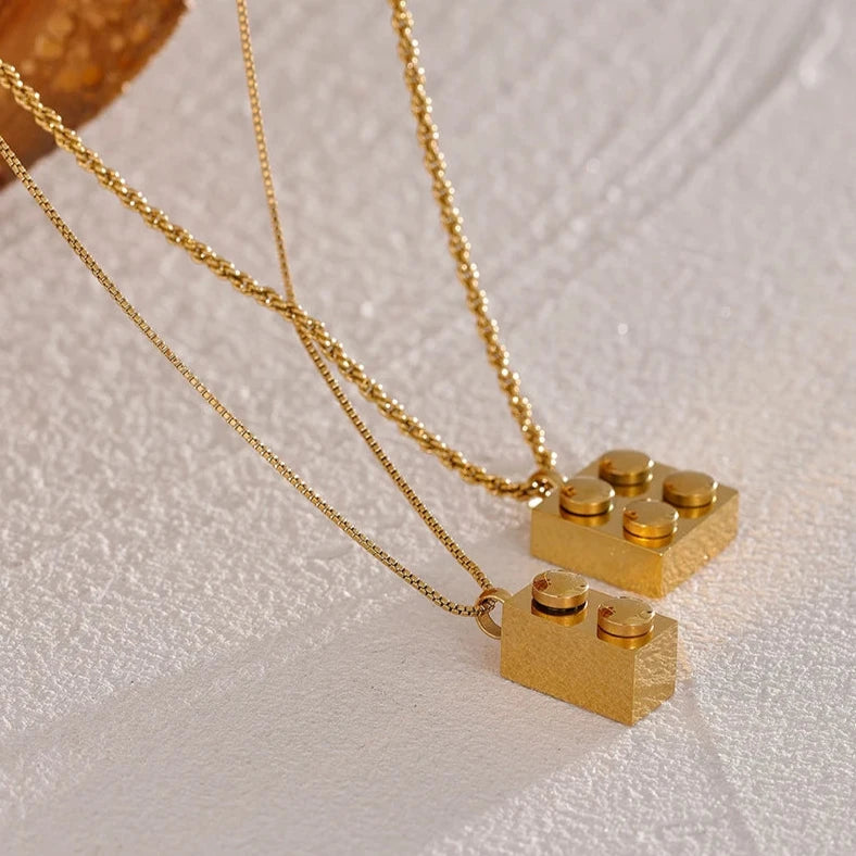 Lego Pendant Necklace