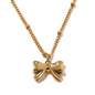 Bow Necklace